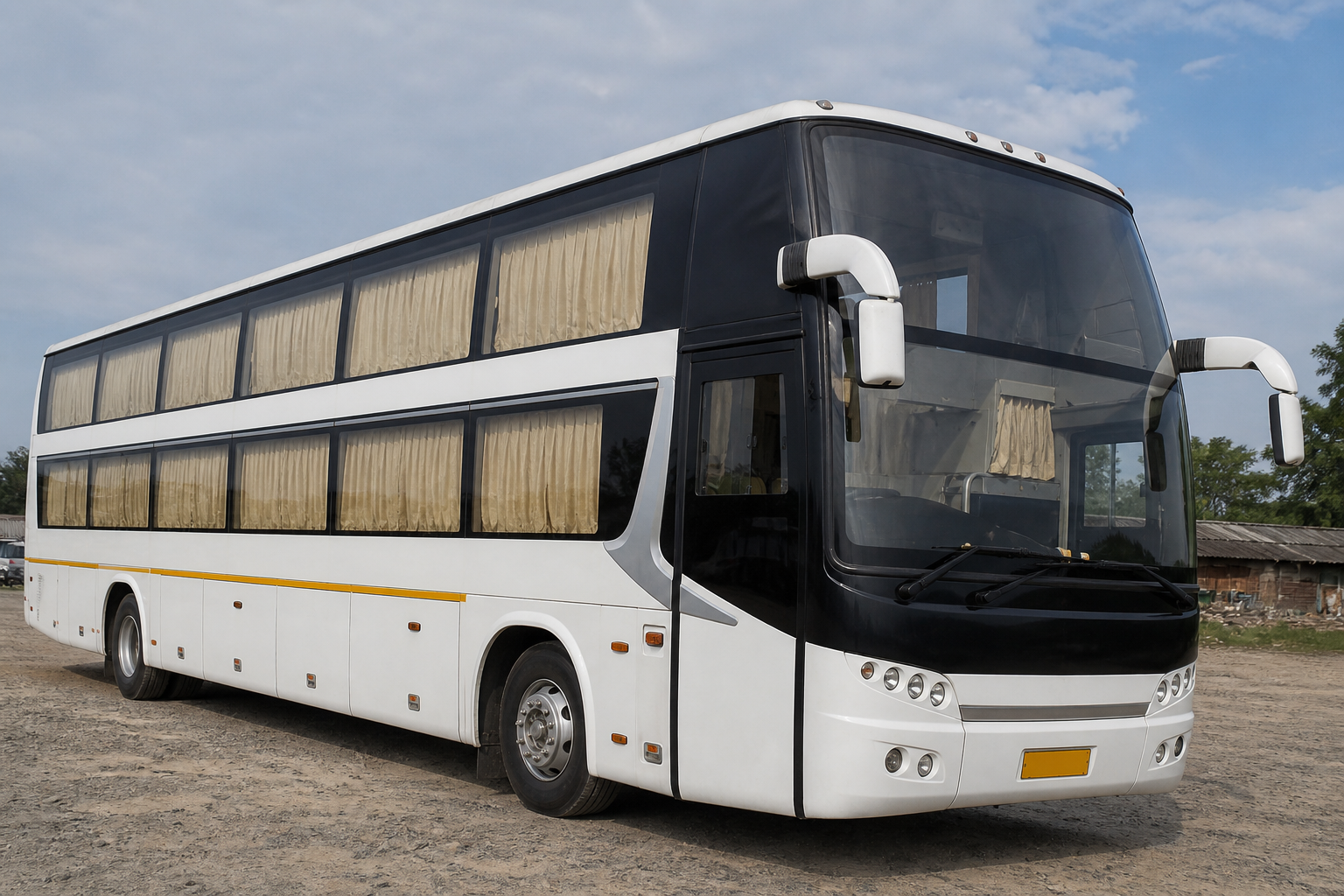 AC sleeper bus for overnight travel