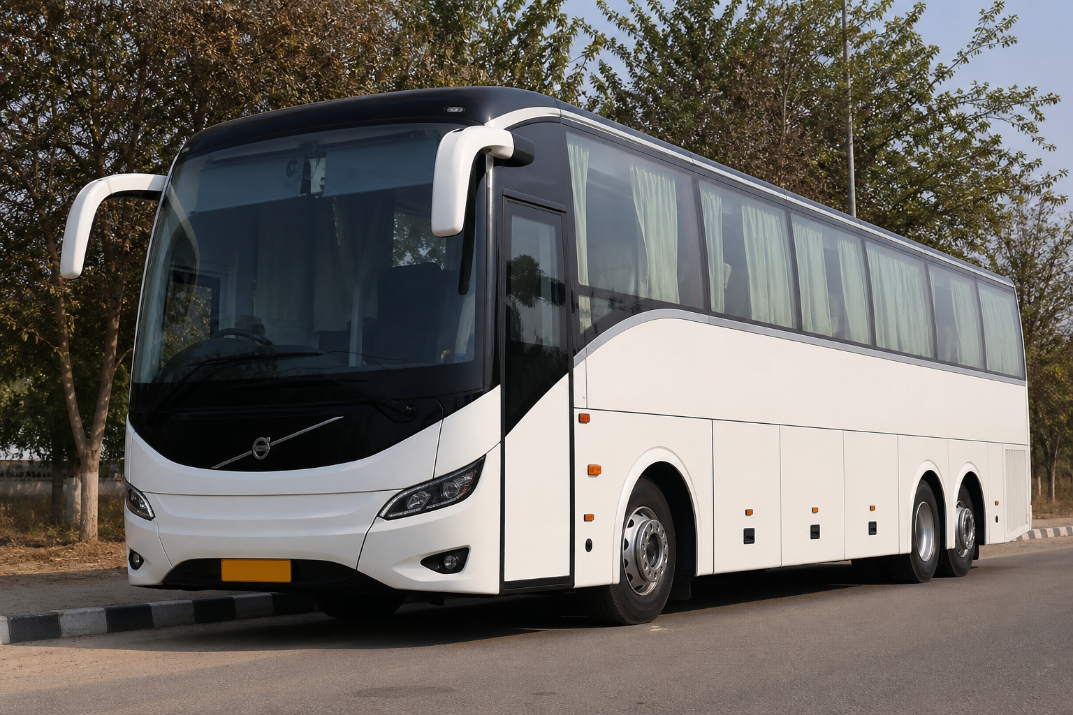 Volvo bus for comfortable long travel